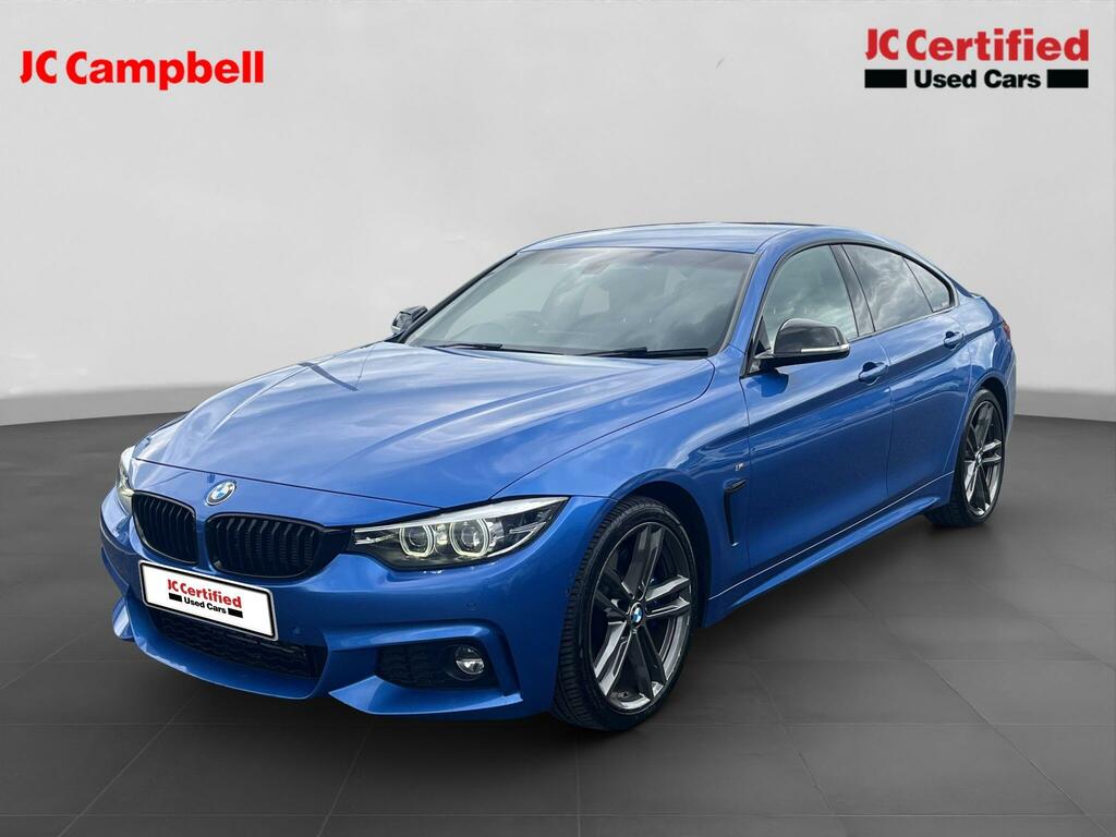 BMW 4 Series Gran Coupe M Sport Coupe Blue #4