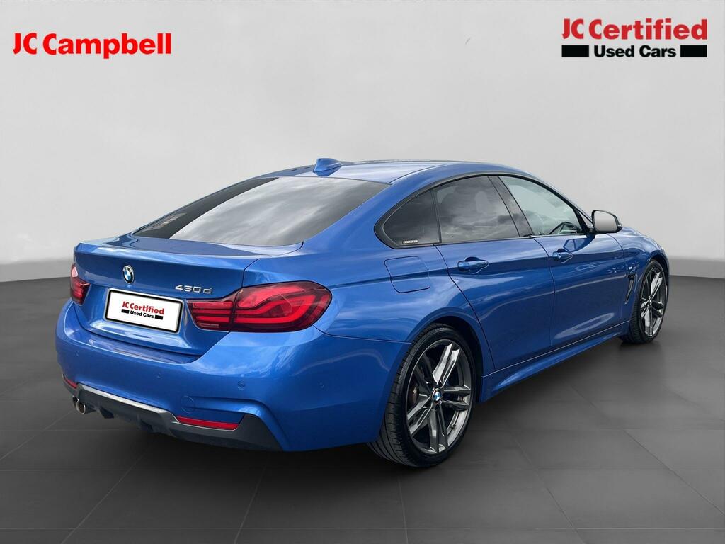 BMW 4 Series Gran Coupe M Sport Coupe Blue #6