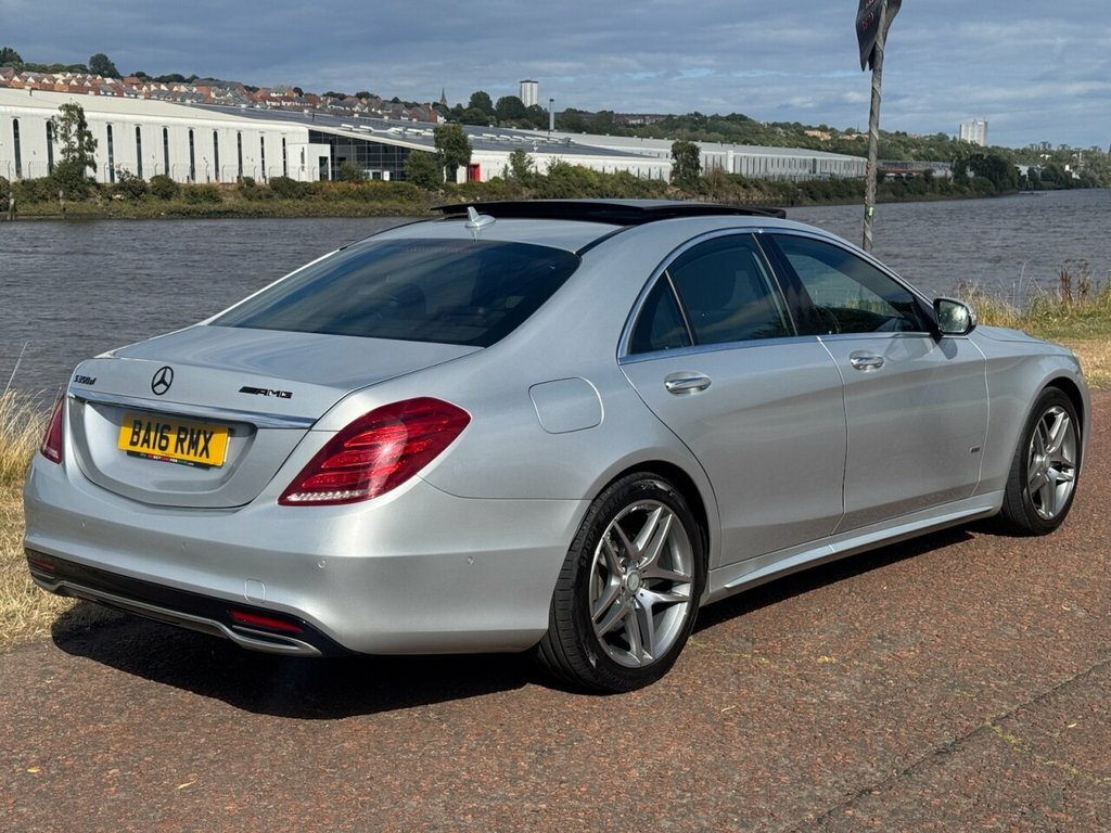 Mercedes-Benz S Class S350ld V6 Amg Line Black #8