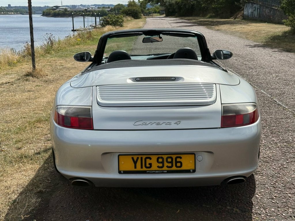 Porsche 911 Convertible Silver #5