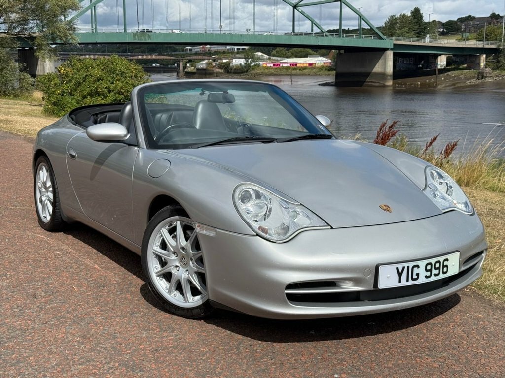 Porsche 911 Convertible Silver