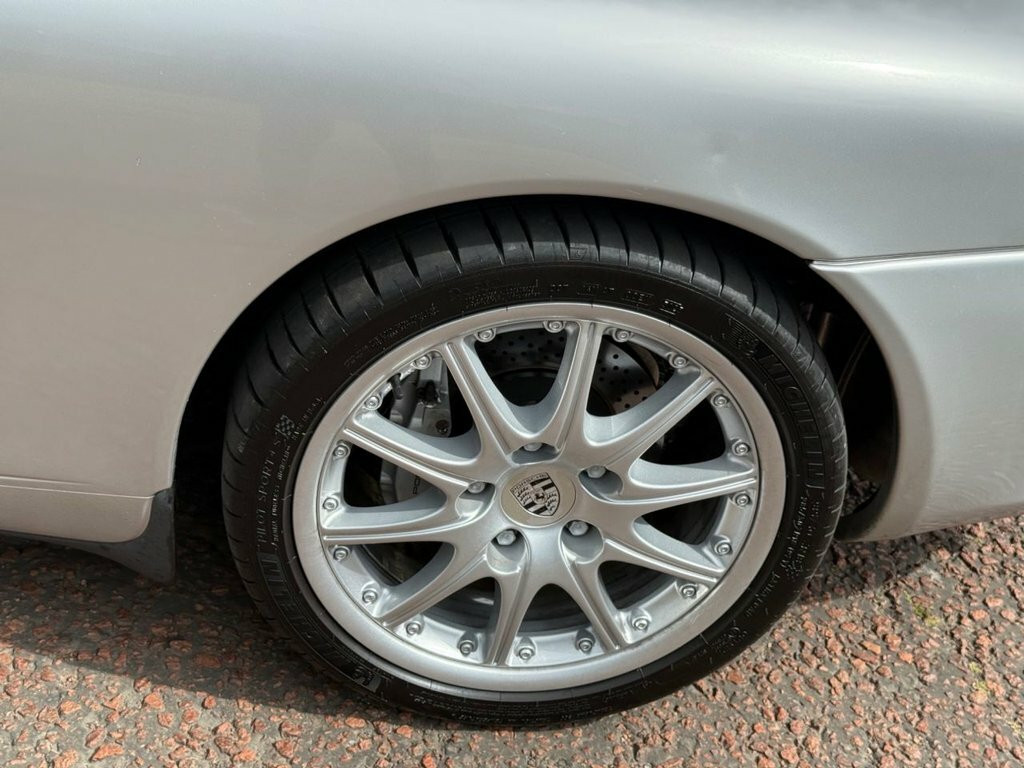 Porsche 911 3.6 996 Carrera 4 Cabriolet Awd Silver #34