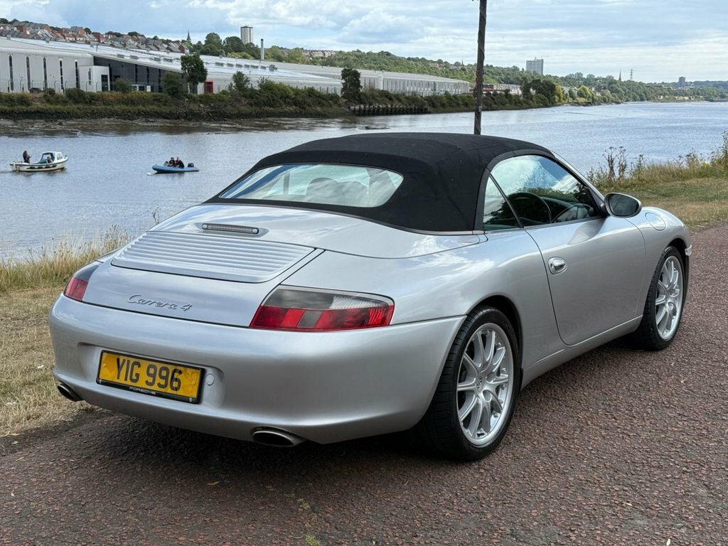 Porsche 911 3.6 996 Carrera 4 Cabriolet Awd Silver #11