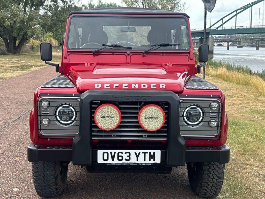 Land Rover Defender 90 2.2L Xs Red #2