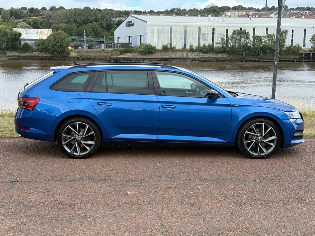 Skoda Superb 1.4L Sportline Plus Blue #3