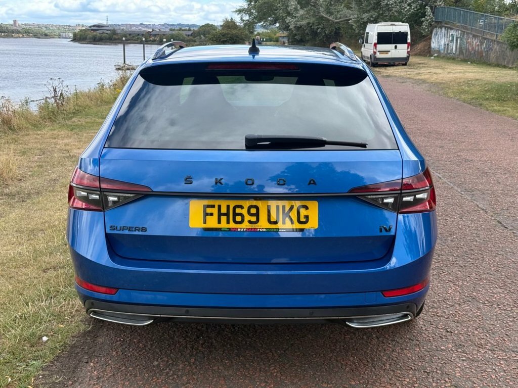 Skoda Superb 1.4L Sportline Plus Blue #5