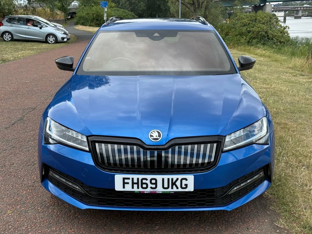Skoda Superb 1.4L Sportline Plus Blue #2