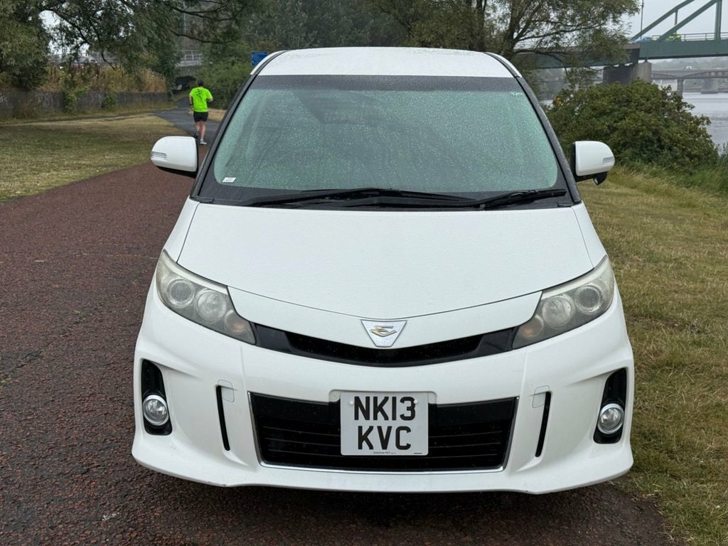 Toyota Previa Estate White #2