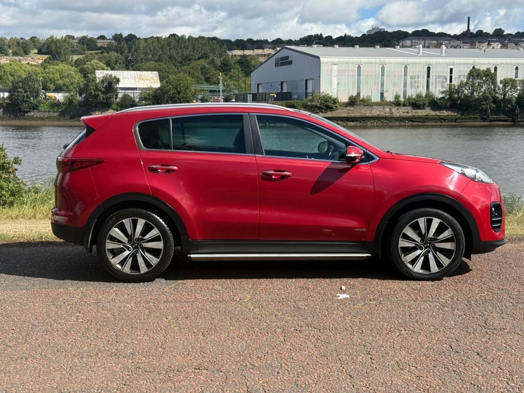 Kia Sportage 1.6T Gdi Gt-line Dct Awd Red #3