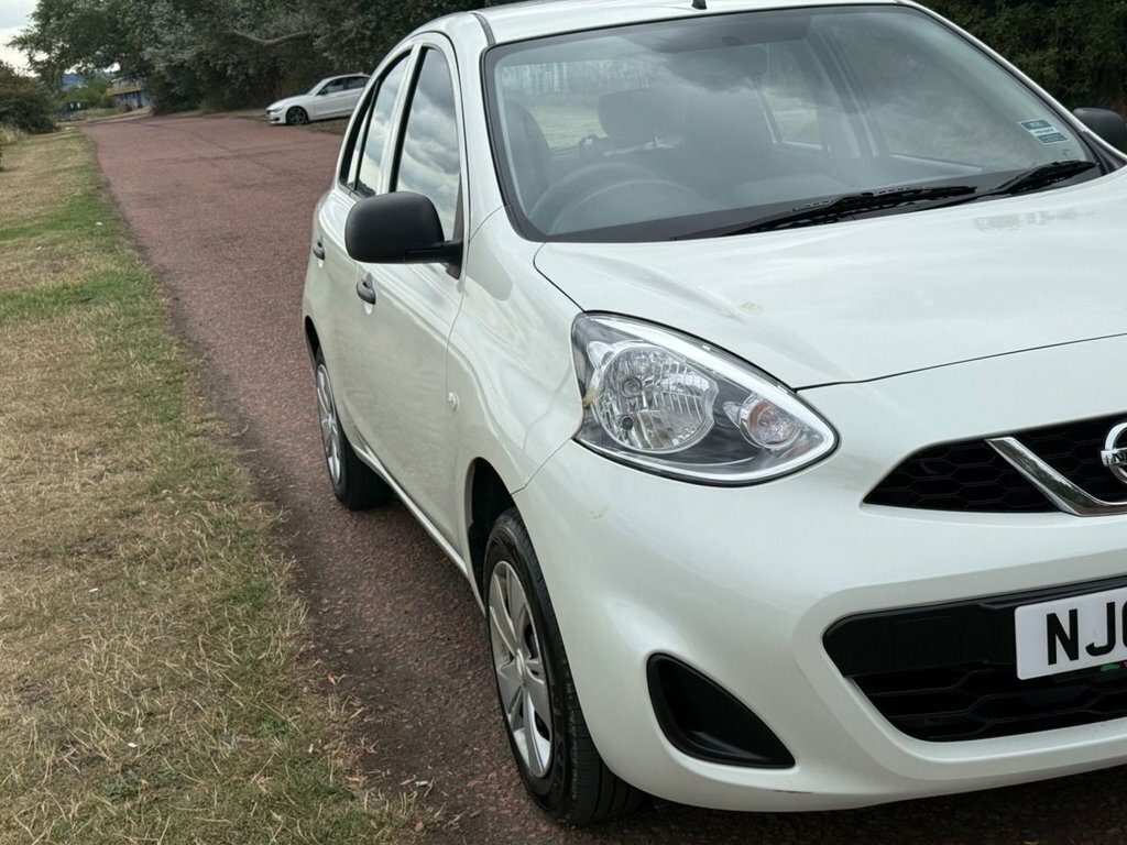 Nissan Micra 1.2 80 Visia With Only Pound30 Road Tax And Ver White #30