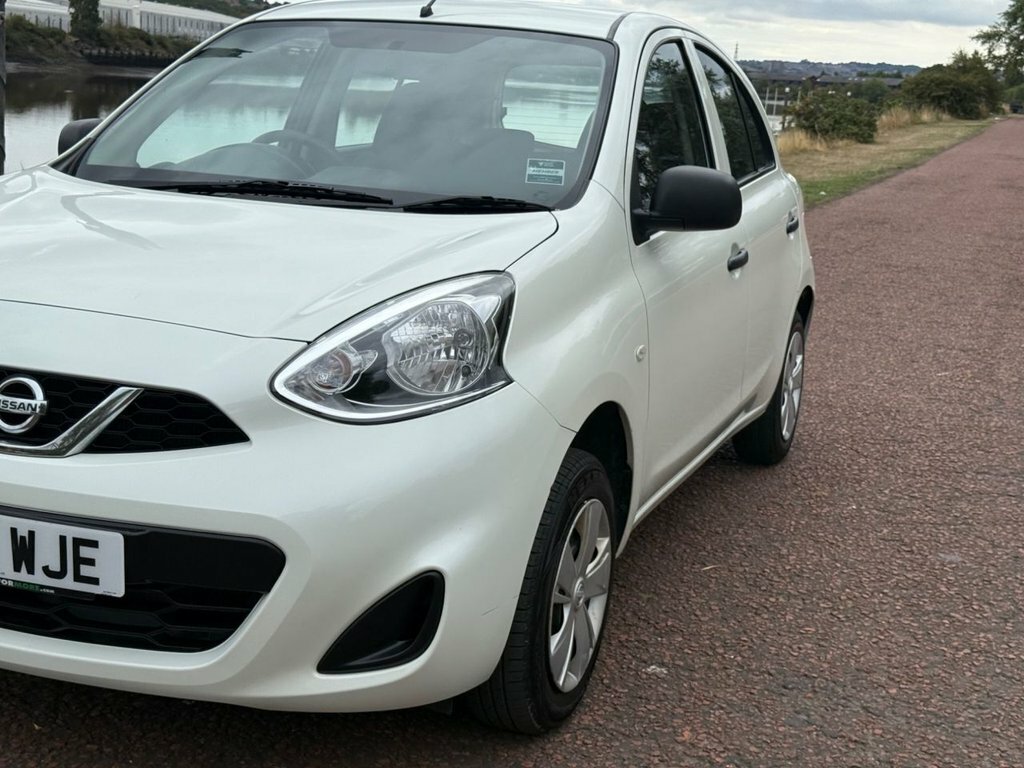 Nissan Micra 1.2 80 Visia With Only Pound30 Road Tax And Ver White #31