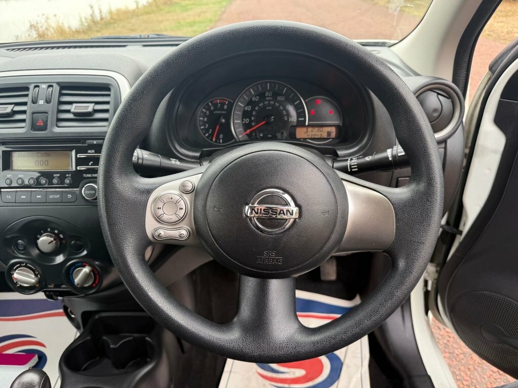 Nissan Micra 1.2 80 Visia With Only Pound30 Road Tax And Ver White #11