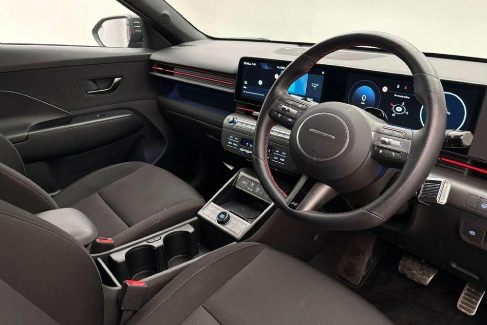 Hyundai Kona 1.6 H-gdi N Line Dct Euro 6 S S Black #3