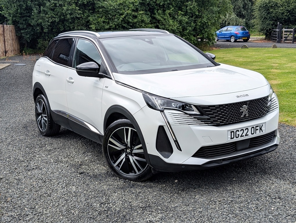 Peugeot 3008 1.5Bhdi 130Hp Gt Premium White