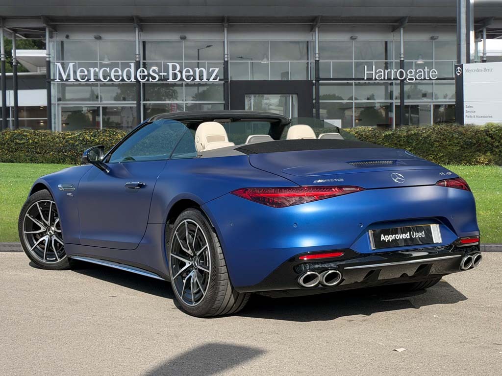 Mercedes-Benz SL Class Sl 55 4Matic Premium Plus Blue #3