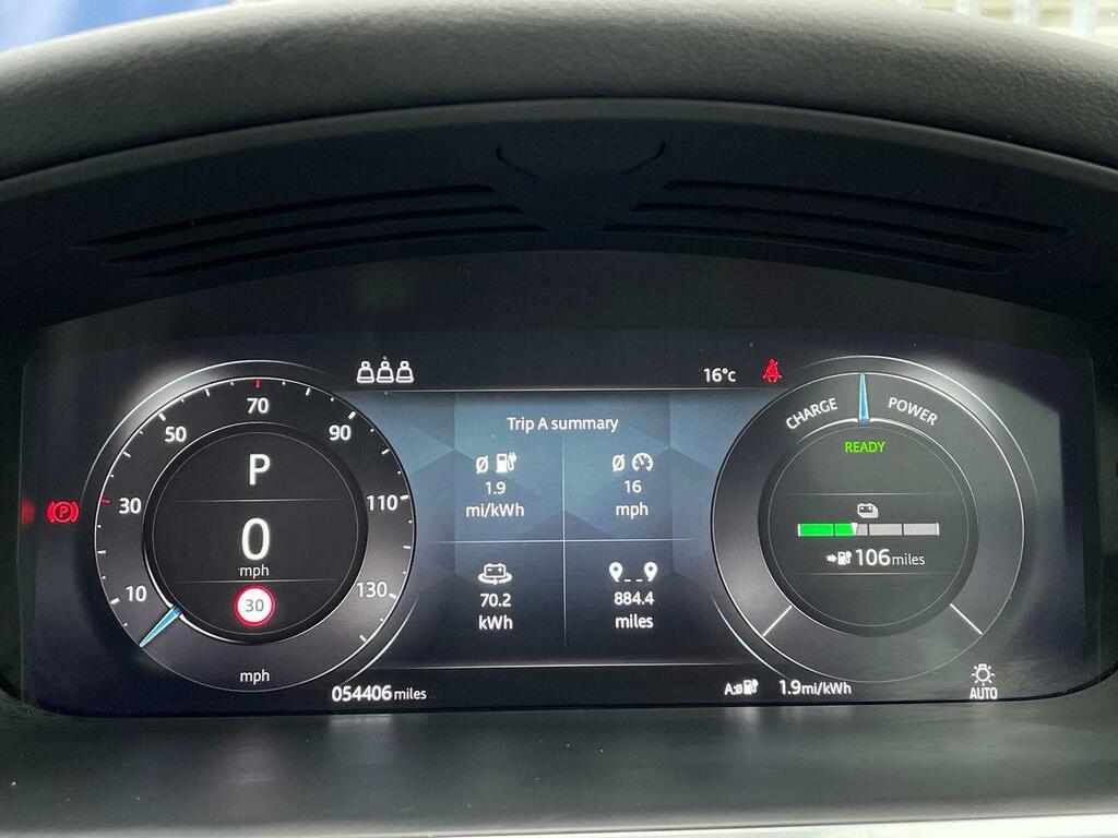 Jaguar I-Pace 294Kw Ev400 Black 90Kwh 11Kw Charger Blue #15