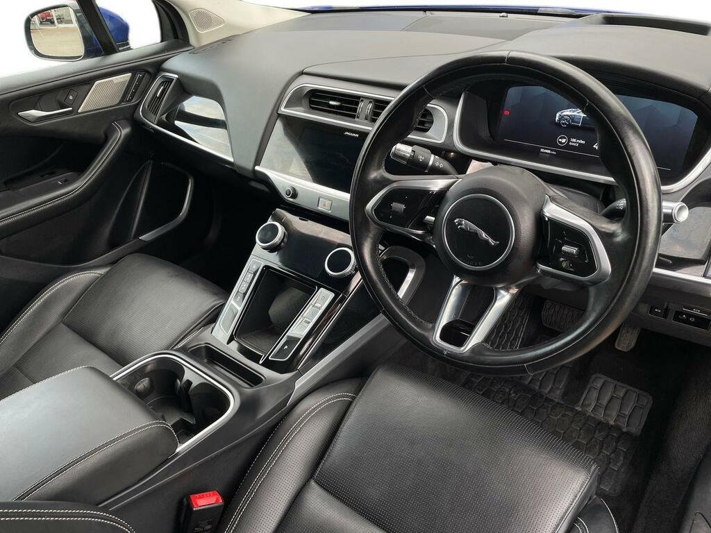 Jaguar I-Pace 294Kw Ev400 Black 90Kwh 11Kw Charger Blue #6