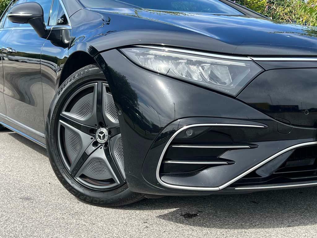 Mercedes-Benz EQS Eqs 450 108.4Kwh Amg Line Premium Saloon El SN22TKX Black #12