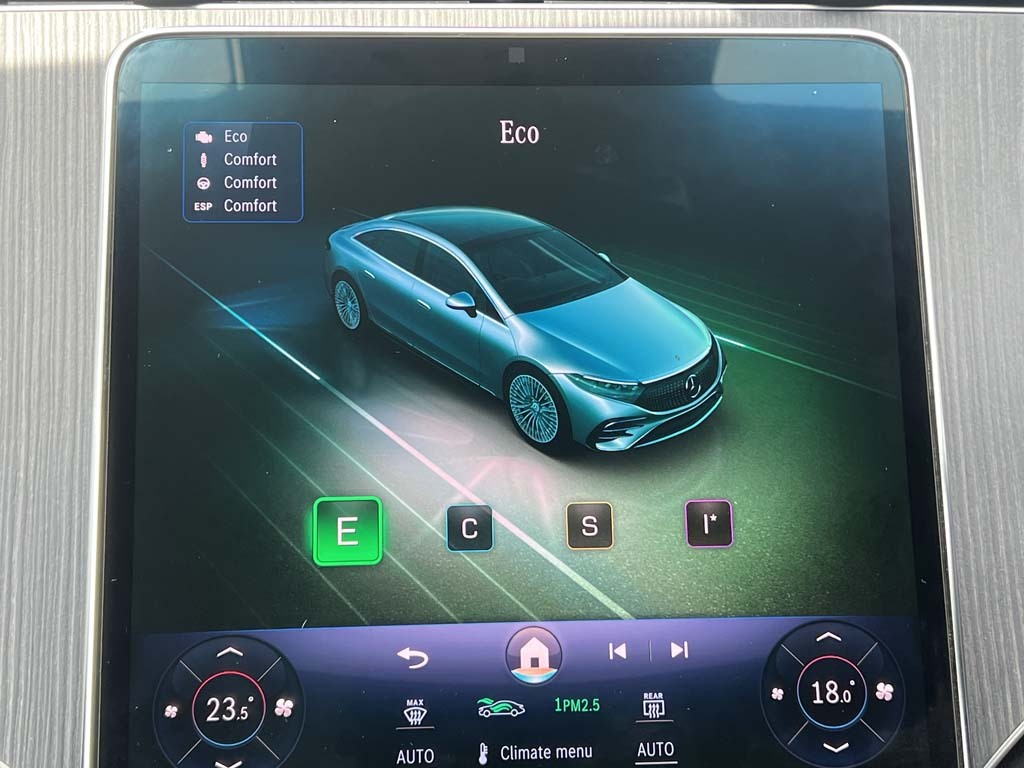 Mercedes-Benz EQS Eqs 450 108.4Kwh Amg Line Premium Saloon El SN22TKX Black #38