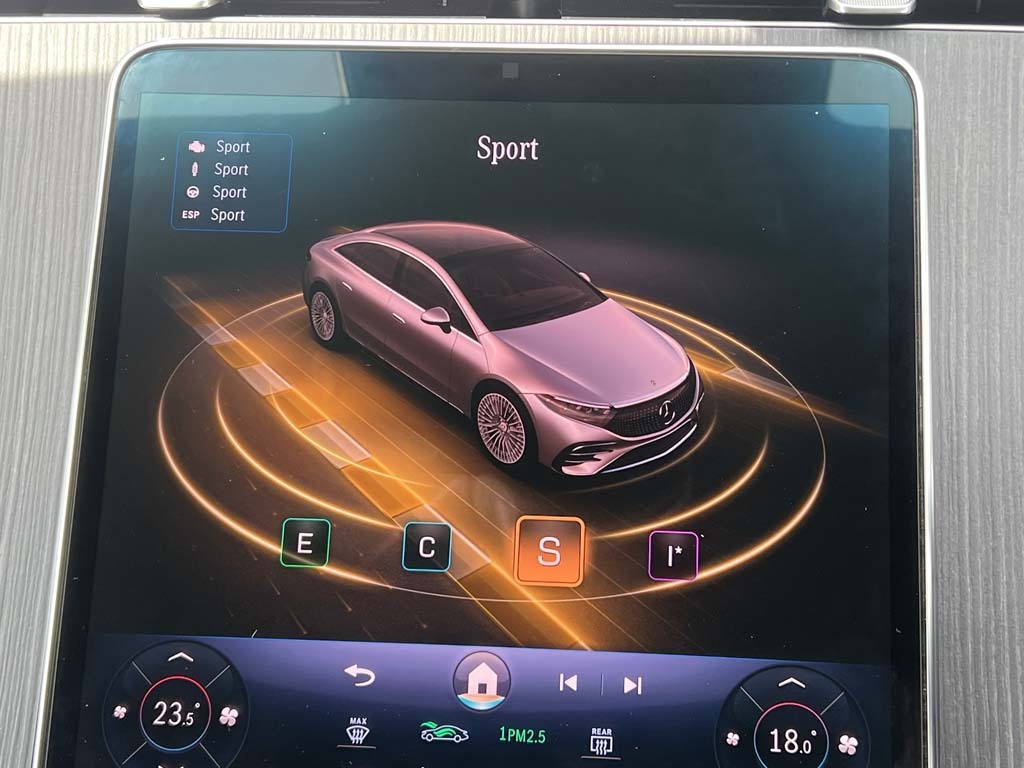 Mercedes-Benz EQS Eqs 450 108.4Kwh Amg Line Premium Saloon El SN22TKX Black #37