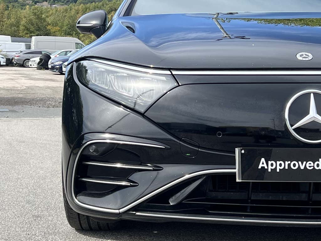 Mercedes-Benz EQS Eqs 450 108.4Kwh Amg Line Premium Saloon El SN22TKX Black #19