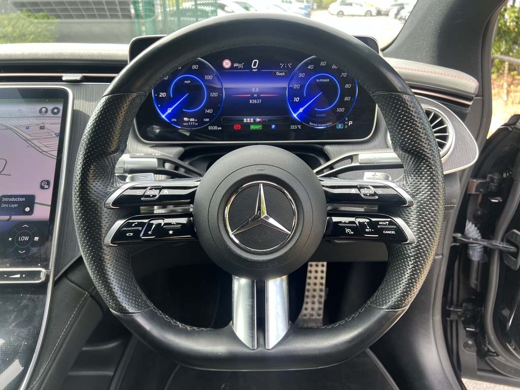 Mercedes-Benz EQS Eqs 450 108.4Kwh Amg Line Premium Saloon El SN22TKX Black #25