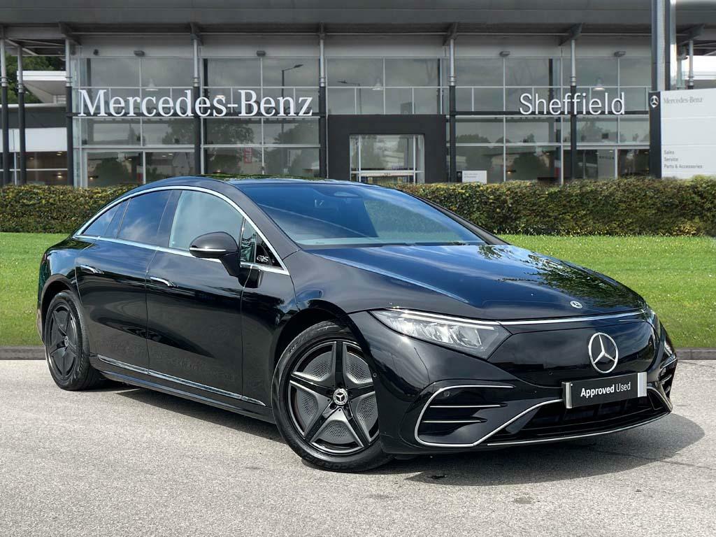 Mercedes-Benz EQS Eqs 450 108.4Kwh Amg Line Premium Saloon El SN22TKX Black #1