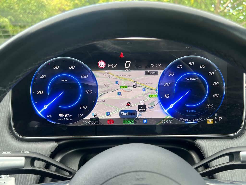 Mercedes-Benz EQS Eqs 450 108.4Kwh Amg Line Premium Saloon El SN22TKX Black #46