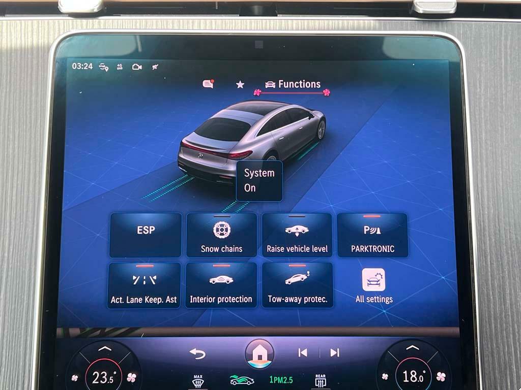 Mercedes-Benz EQS Eqs 450 108.4Kwh Amg Line Premium Saloon El SN22TKX Black #36