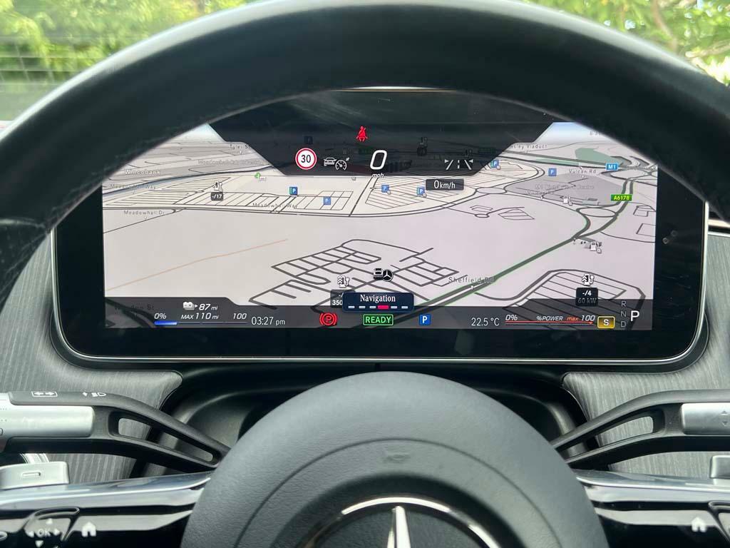 Mercedes-Benz EQS Eqs 450 108.4Kwh Amg Line Premium Saloon El SN22TKX Black #49