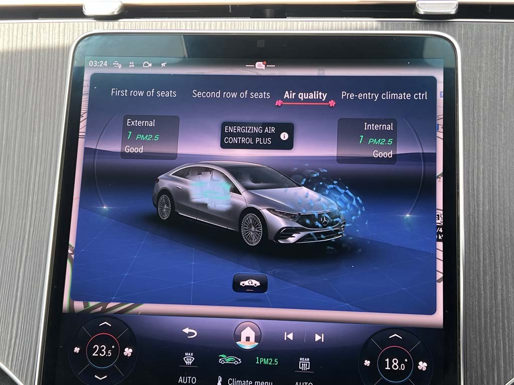 Mercedes-Benz EQS Eqs 450 108.4Kwh Amg Line Premium Saloon El SN22TKX Black #33