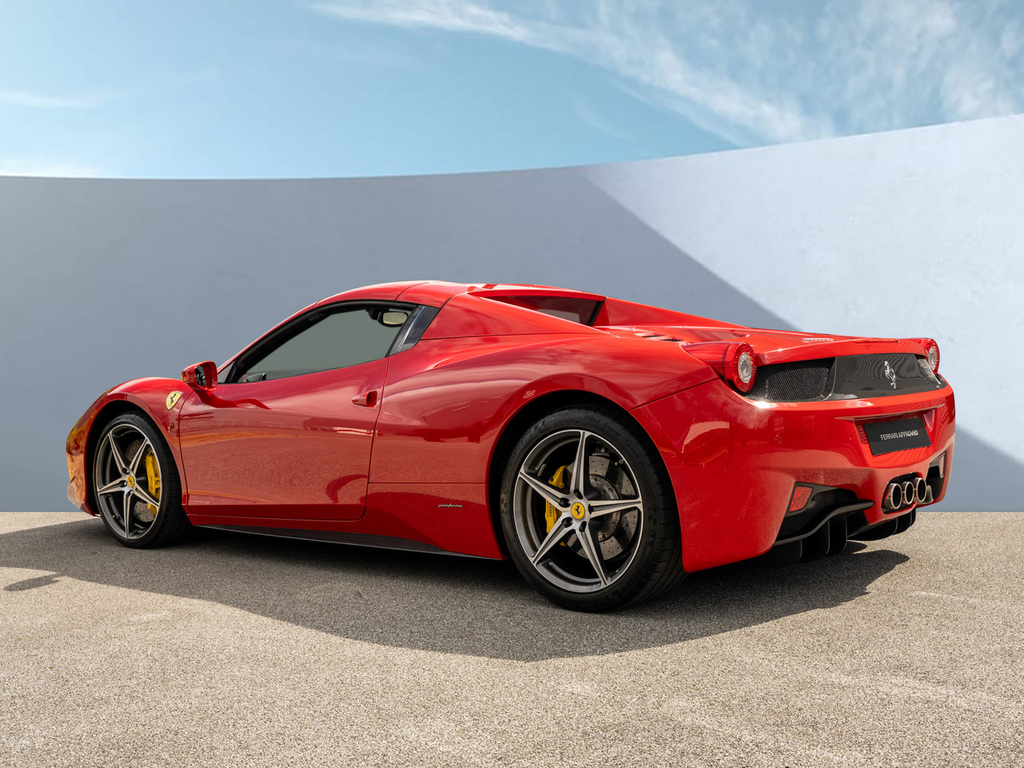 Ferrari 458 4.5 Spider Convertible F1 Dct Euro 5 5 Grey #10