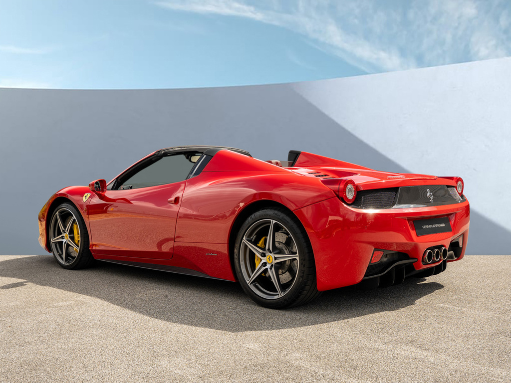 Ferrari 458 4.5 Spider Convertible F1 Dct Euro 5 5 Grey #4