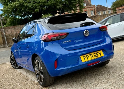 Vauxhall Corsa-e Elite Nav Premium FP71GFV Blue #6