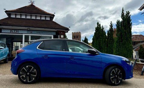 Vauxhall Corsa-e Elite Nav Premium FP71GFV Blue #2