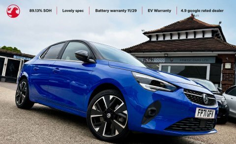 Vauxhall Corsa-e Elite Nav Premium Blue