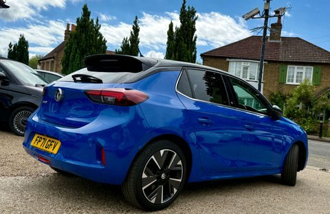 Vauxhall Corsa-e Elite Nav Premium FP71GFV Blue #3