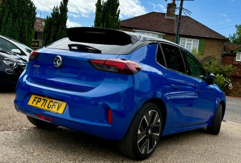 Vauxhall Corsa-e Elite Nav Premium FP71GFV Blue #4