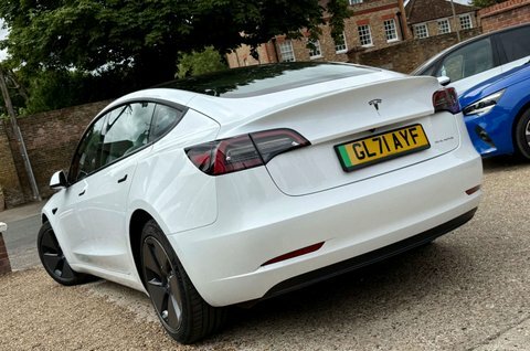 Tesla Model 3 Long Range Awd White #5