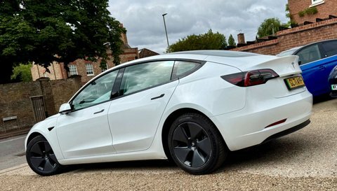 Tesla Model 3 Long Range Awd White #6