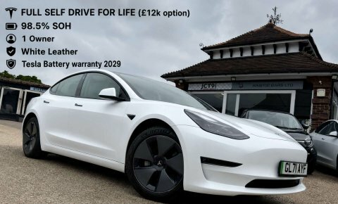 Tesla Model 3 Long Range Awd White