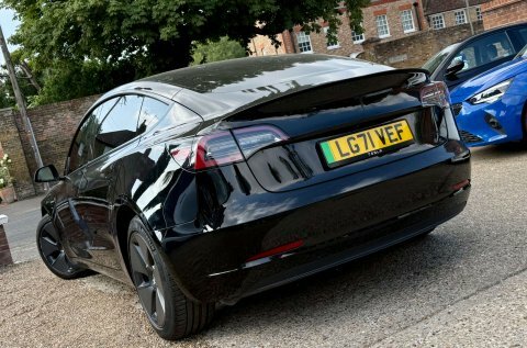 Tesla Model 3 Long Range Awd LG71VEF Black #5