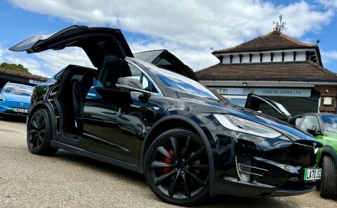 Tesla Model X Ludicrous Performance Awd Black #2