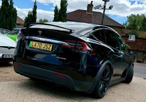 Tesla Model X Ludicrous Performance Awd Black #4