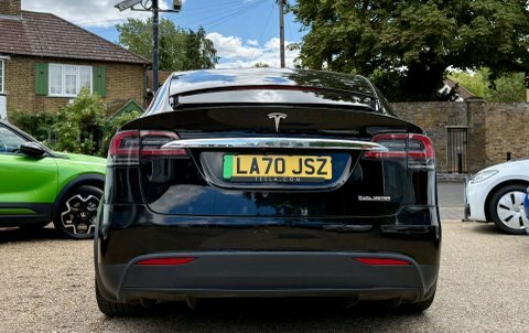Tesla Model X Ludicrous Performance Awd Black #5