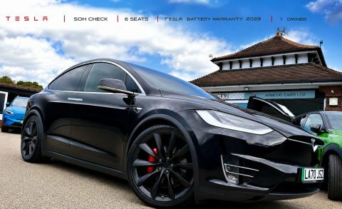 Tesla Model X Ludicrous Performance Awd Black