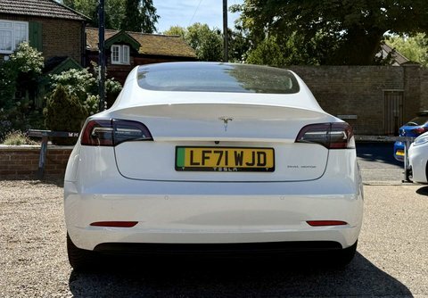 Tesla Model 3 Long Range Awd LF71WJD White #5