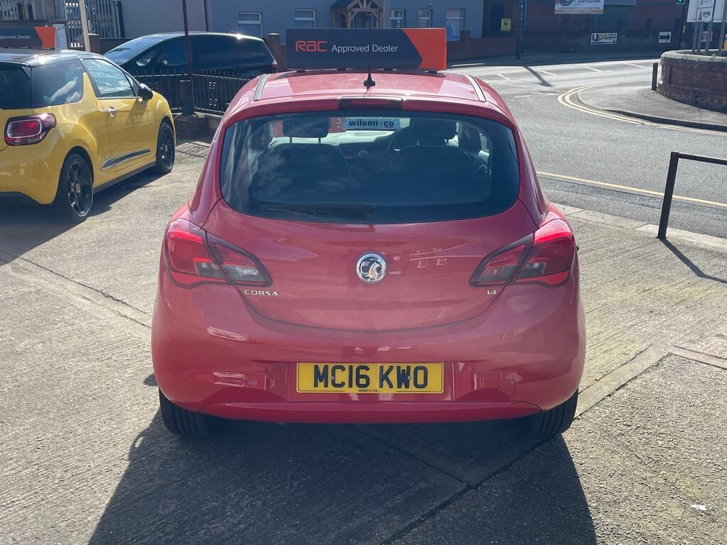 Vauxhall Corsa 1.4I Ecoflex Sting Hatchback Eur Red #5