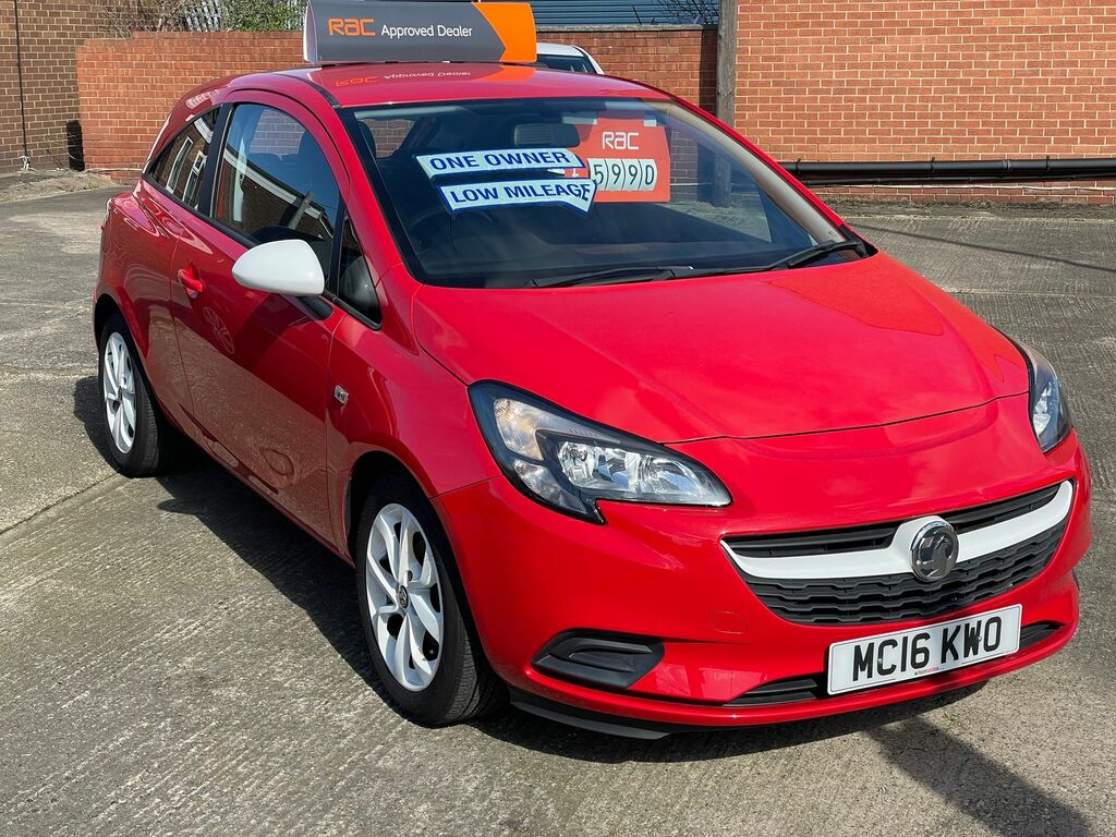 Vauxhall Corsa 1.4I Ecoflex Sting Hatchback Eur Red