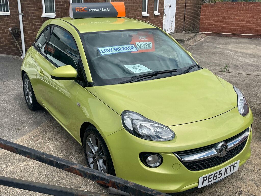 Vauxhall Adam 1.4I Jam Hatchback Euro 6 87 Ps Green